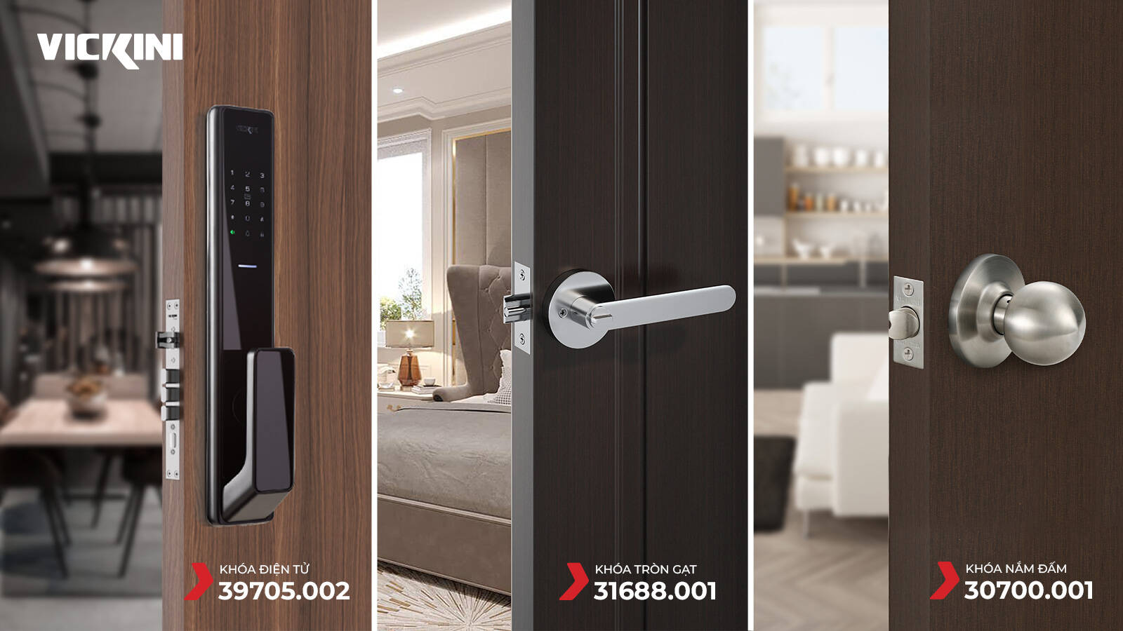 Lưu ý không thể bỏ qua khi lựa chọn khoá cửa