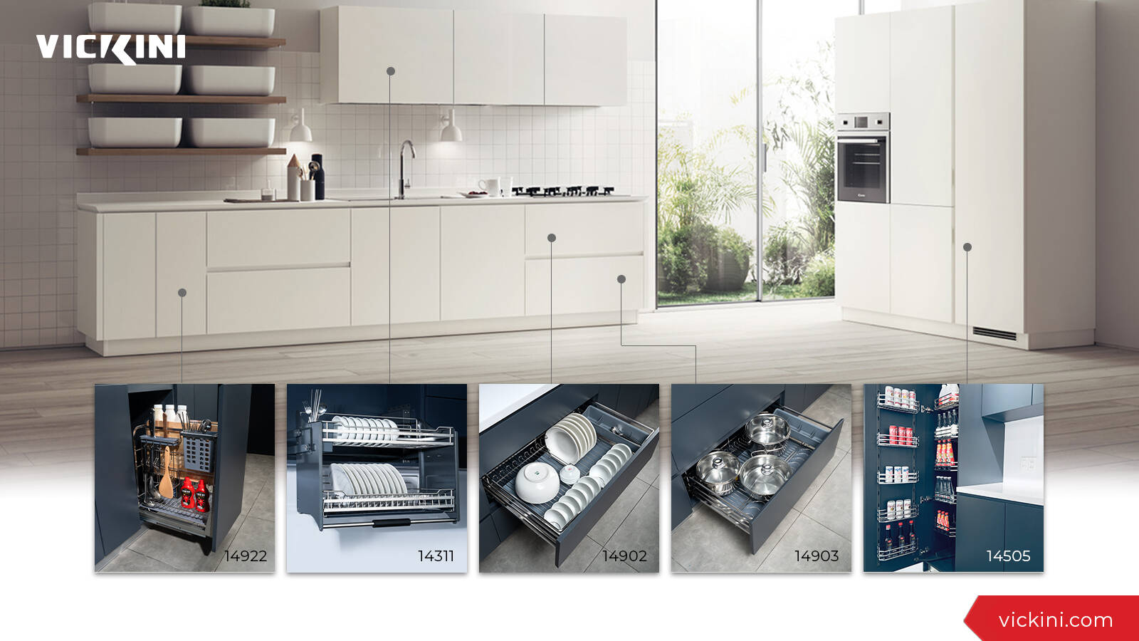 Vẻ đẹp từ sự ngăn nắp