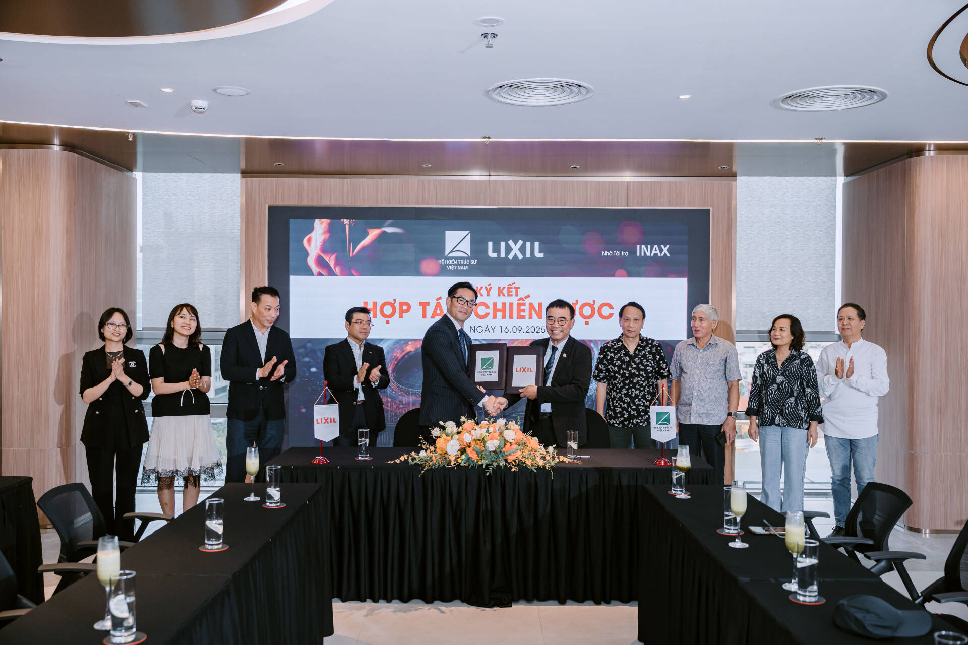 LIXIL Việt Nam và Hội Kiến trúc sư Việt Nam ký kết thỏa thuận