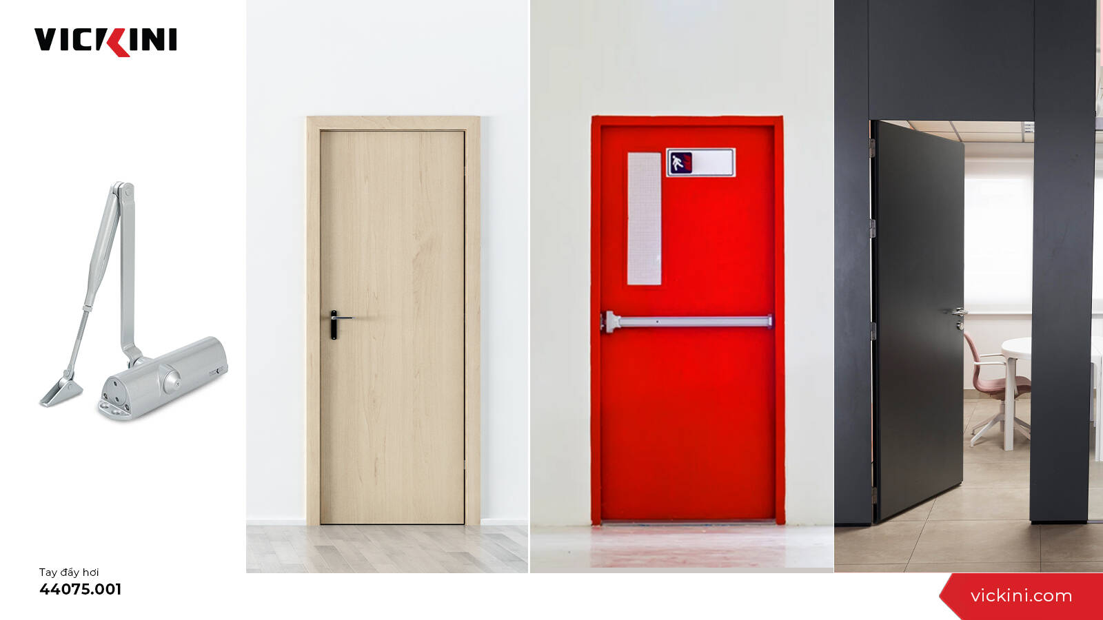 Tay hít cửa tự động