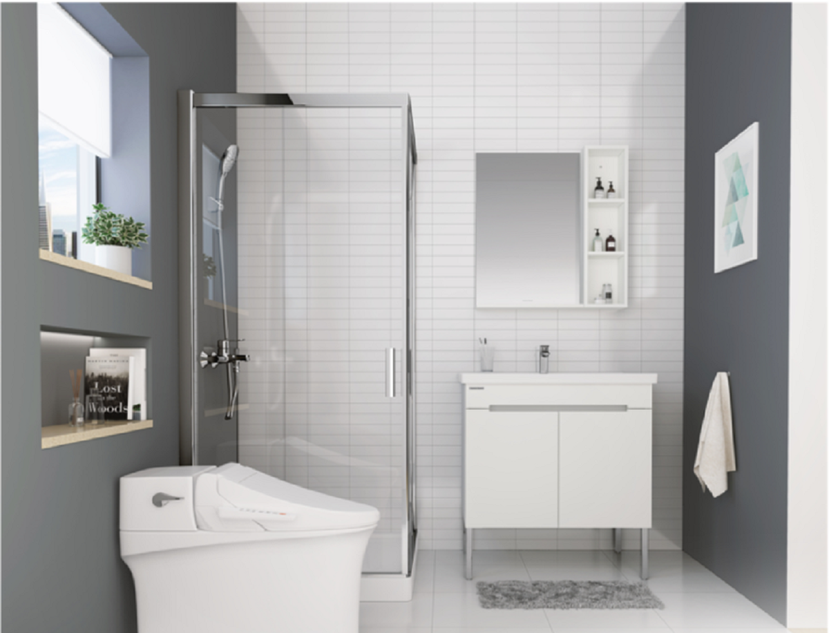 Phòng tắm hiện đại: