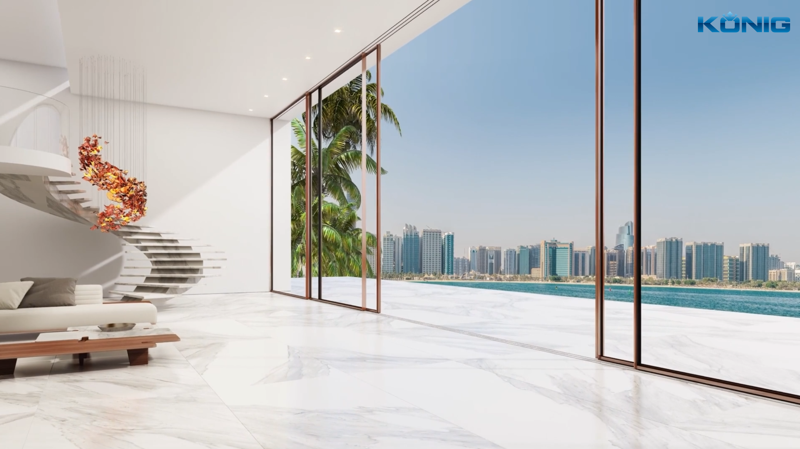 Hệ cửa trượt toàn cảnh siêu mỏng KND51