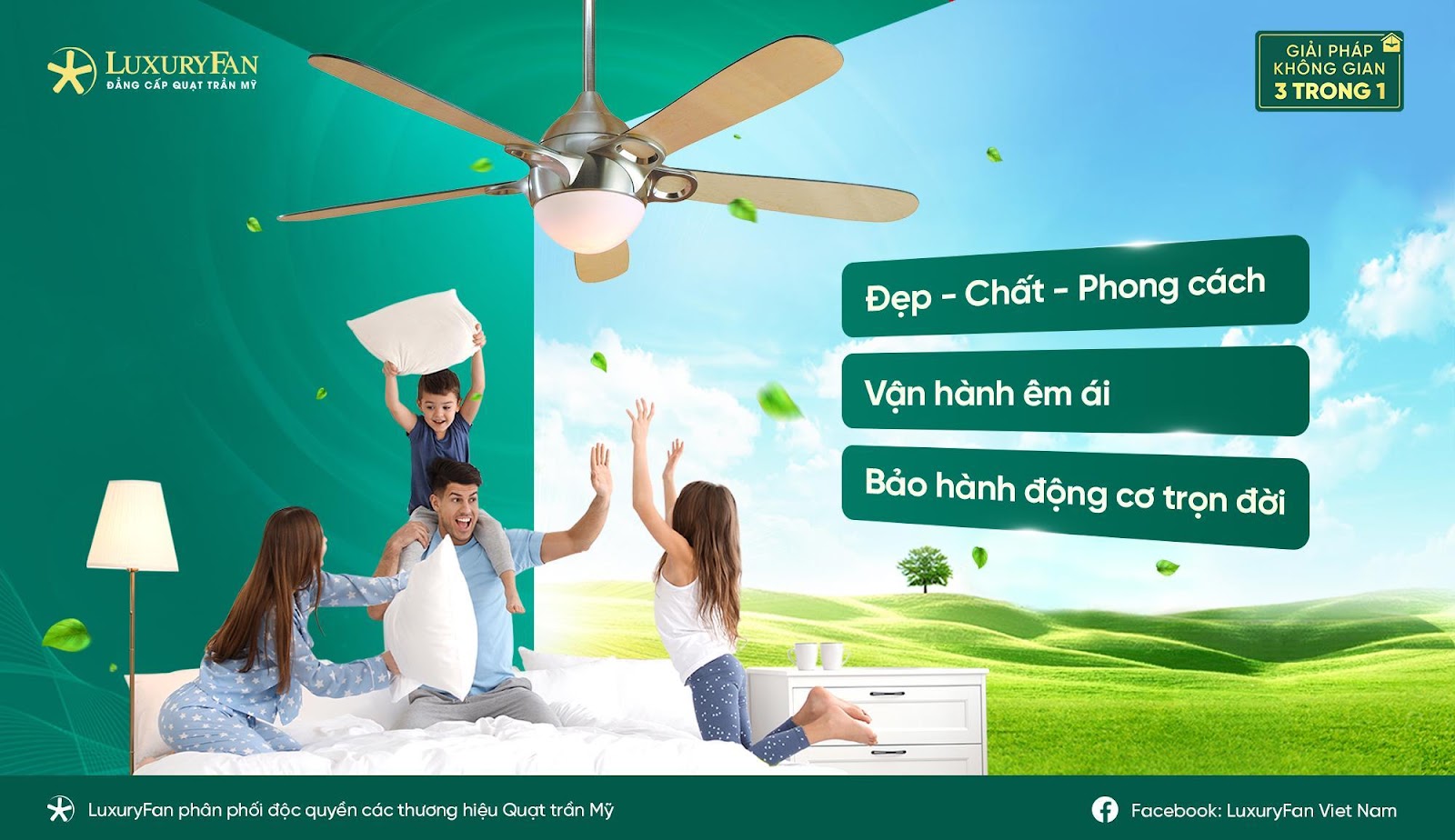 quạt trần Luxuryfan