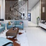 Xu hướng thiết kế phòng khách liền bếp