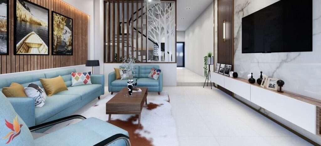 Xu hướng thiết kế phòng khách liền bếp