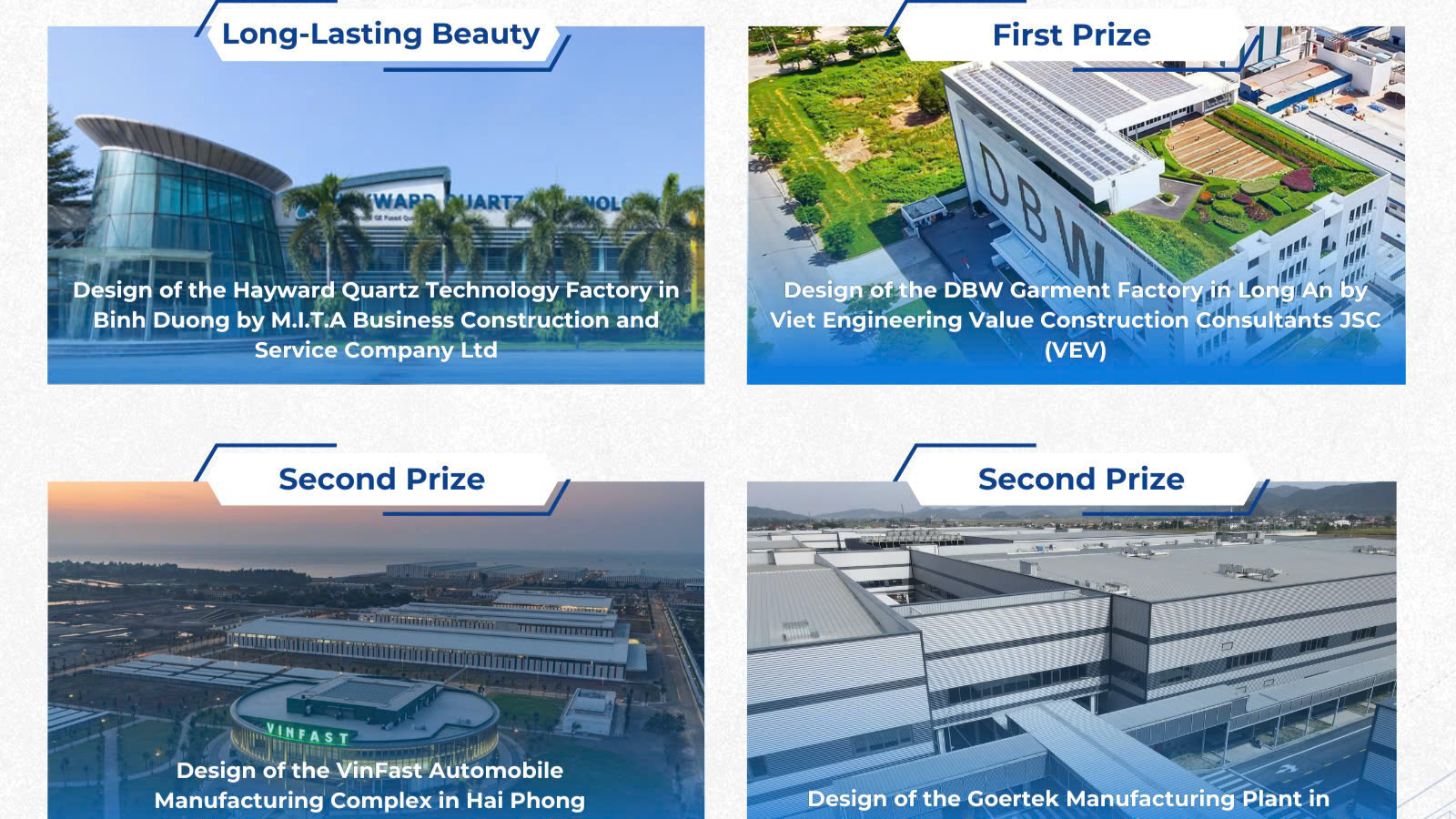 Chung kết giải thưởng Kiến trúc công nghiệp Việt