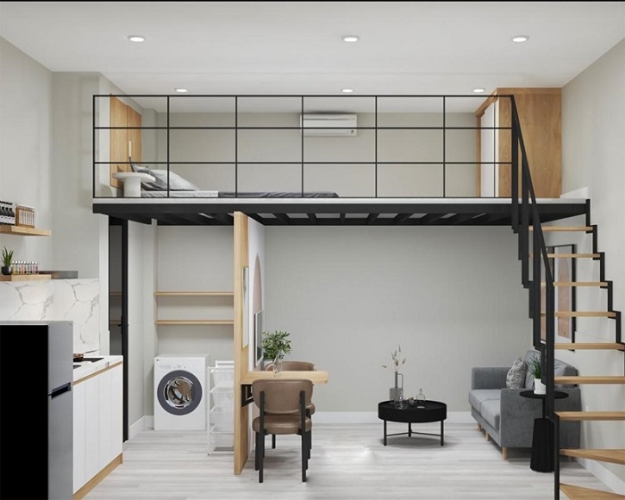 thiết kế nhà ở kết hợp cho thuê phòng trọ