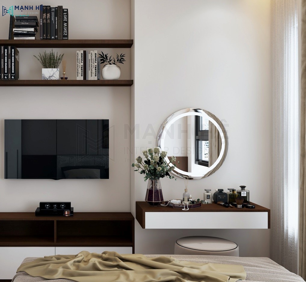 Lợi Ích Bất Ngờ Của Bàn Trang Điểm Treo Tường