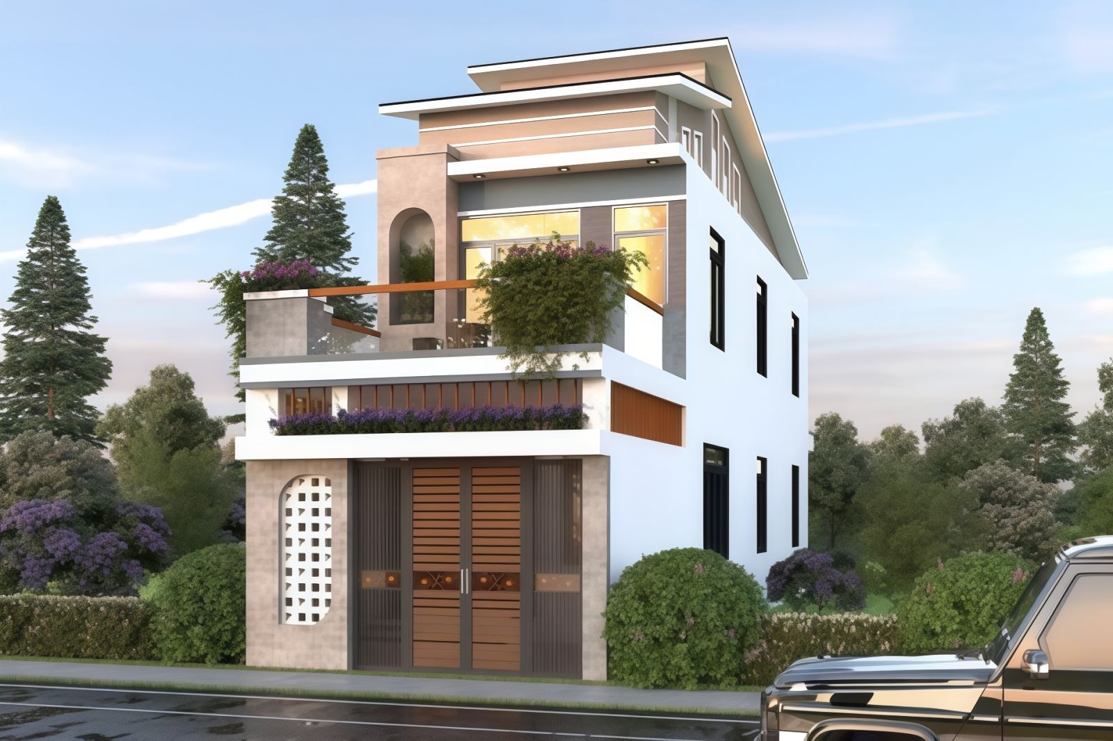 Giải Mã Phong Thủy Nhà 2 Mái Trước Sau