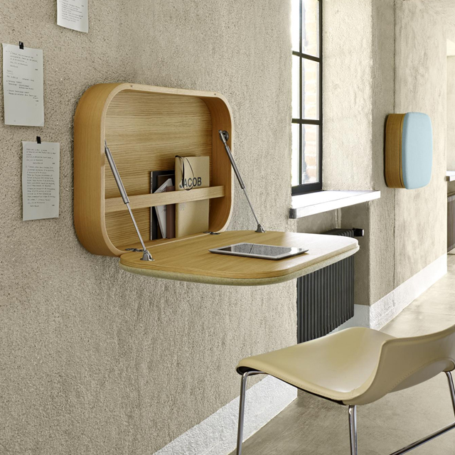 Bàn Làm Việc Treo Tường Xếp Gọn