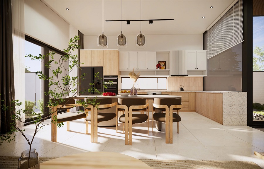 Gợi Ý Cải Tạo Nhà Bếp Nhỏ Thành Rộng