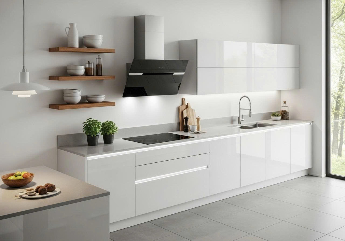 Khoảng Cách Lý Tưởng Giữa Bếp Và Máy Hút Mùi