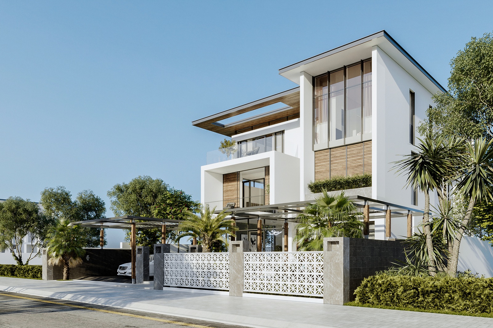 Giải Pháp Thiết Kế Hàng Rào Đẹp Và An Toàn