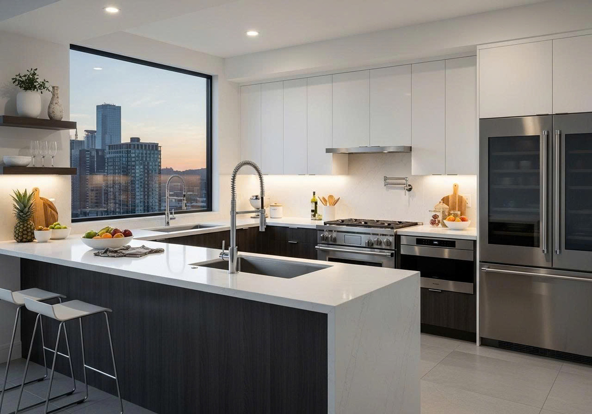 Thiết Kế Bồn Rửa Chén Tối Ưu Cho Bếp Hiện Đại