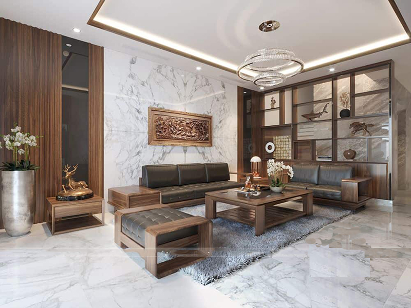 Thi công nội thất nhà phố theo phong cách hiện đại