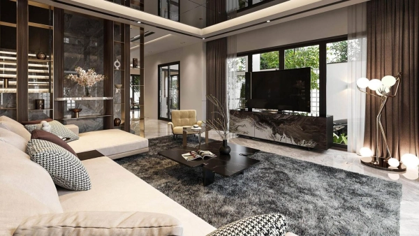 Nâng Tầm Không Gian Sống: Thiết Kế Nội Thất Villa