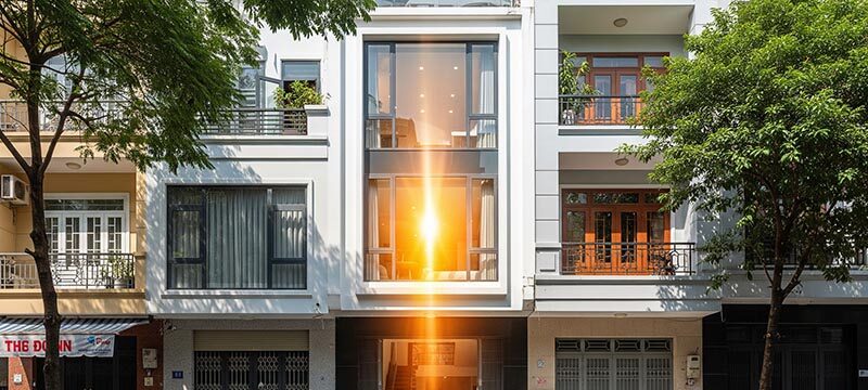 Top 5 Mẫu Mặt Tiền Nhà Phố Chống Nóng & Bụi Hiệu Quả, Đẹp Mắt