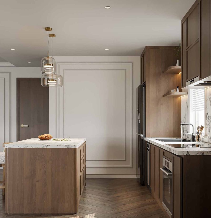 CĂN HỘ 2 PHÒNG NGỦ PHONG CÁCH HIỆN ĐẠI