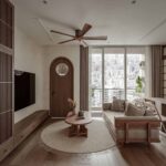 Thiết Kế Căn Hộ 2 Phòng Ngủ Phong Cách Japandi