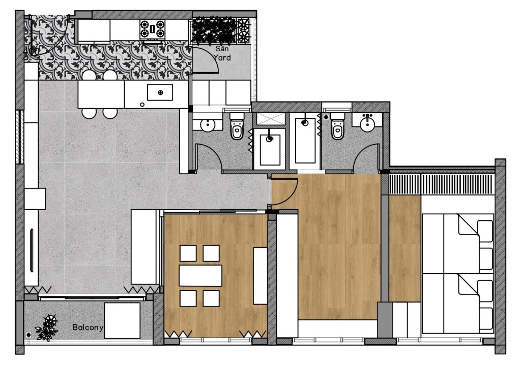 Bí Quyết Thiết Kế Chung Cư Gọn Gàng