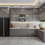 So Sánh Tủ Bếp Gỗ Và Nhôm Kính