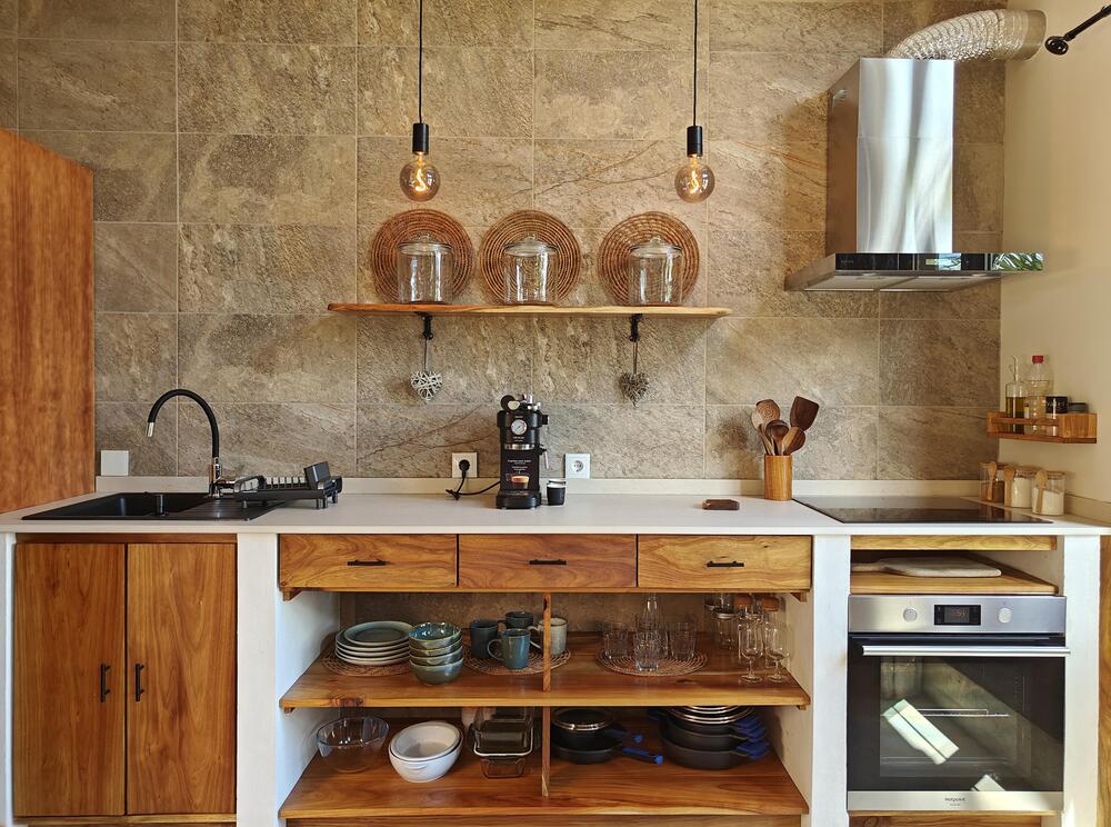 Bếp Rustic: Sự Mộc Mạc Đưa Cảm Xúc Về Tựa Quá Khứ