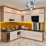 Tủ Bếp Acrylic Chống Xước Vs Melamine