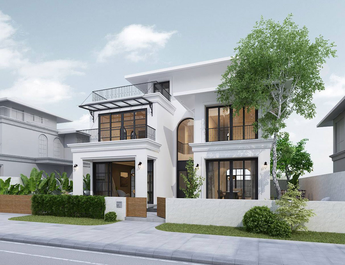 Khám Phá Những Mẫu Biệt Thự Mini 2 Tầng Hiện Đại