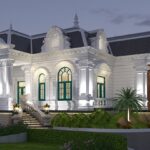 Biệt Thự 1 Tầng Kiểu Pháp Đang Gây Sốt Trong Năm Nay