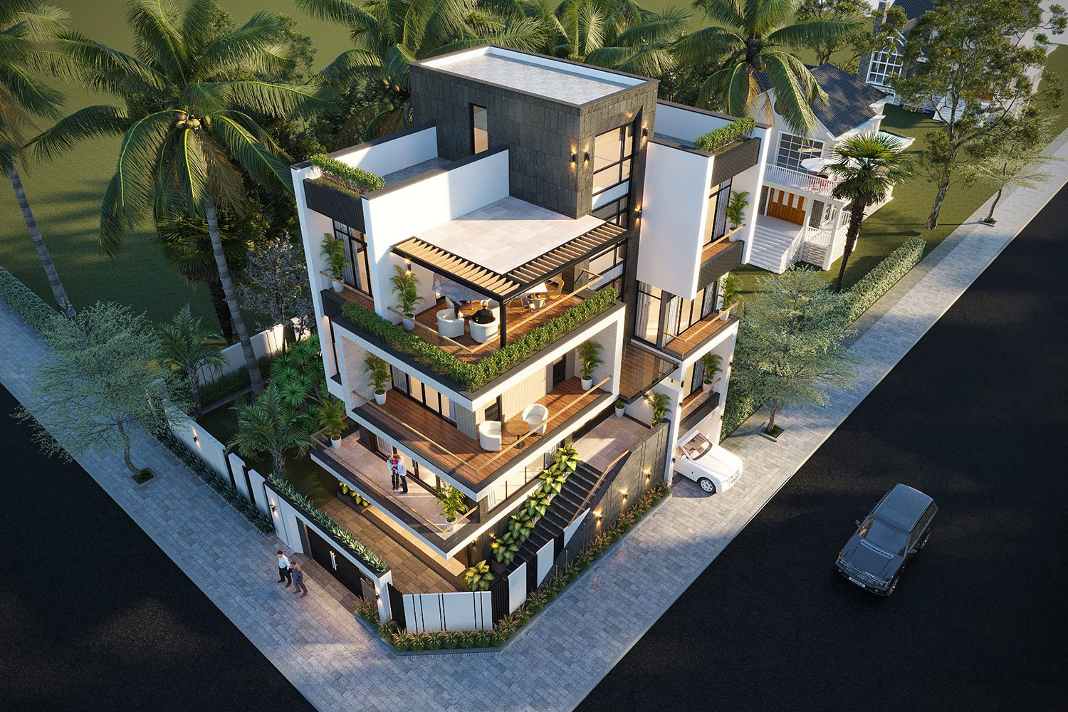 Khám Phá Biệt Thự Góc