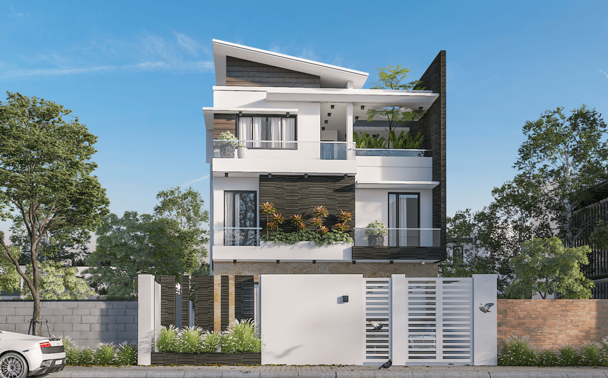 Thiết Kế Nhà Phố Hoàn Hảo Cho Gia Đình Trẻ 2025