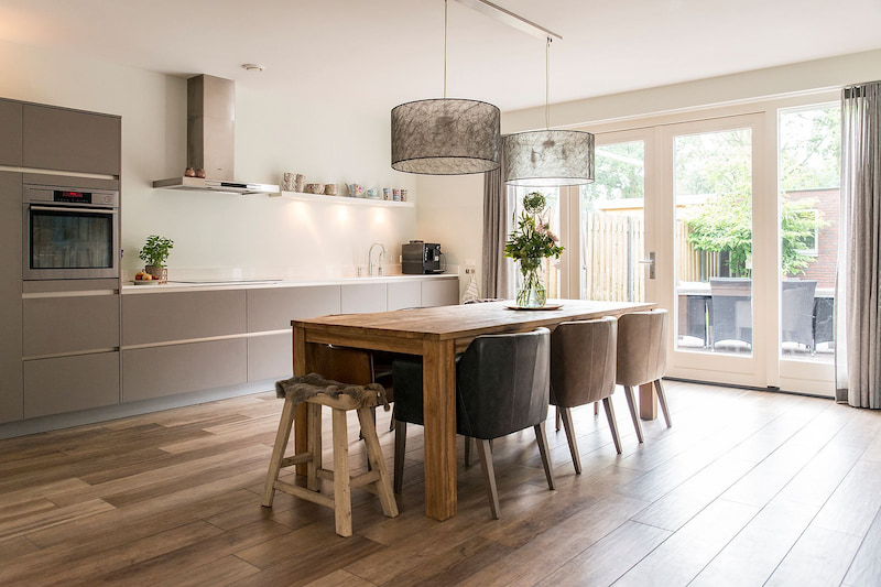 Thiết Kế Phòng Bếp Biệt Thự Hiện Đại Sang Trọng