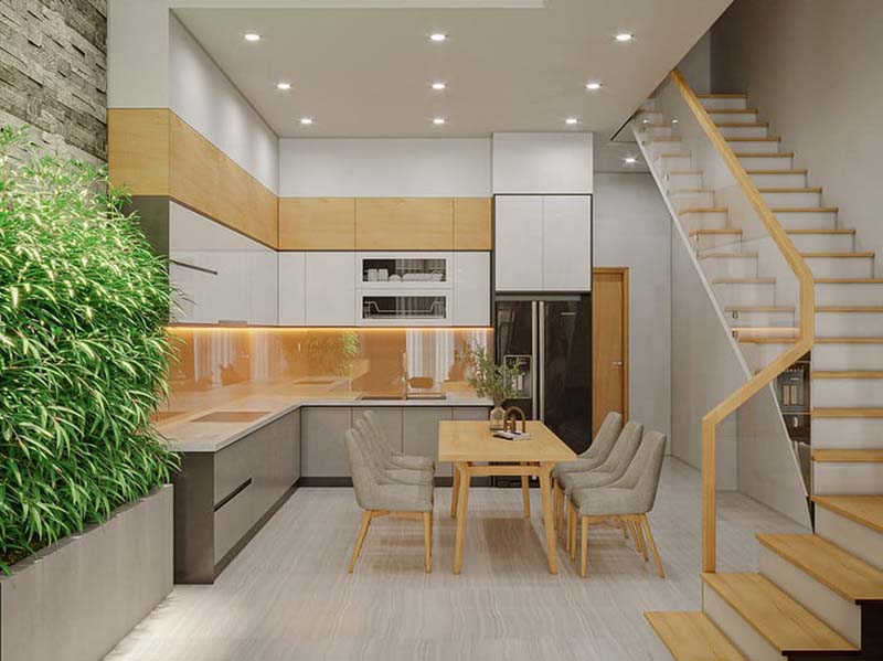 Bộ sưu tập 60+ mẫu bếp nhà ống 5m hiện đại 2025