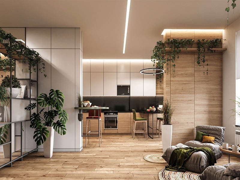 Không Gian Sống Lành Mạnh Với Phong Cách Eco 2025