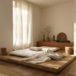 Phòng ngủ phong cách Wabi Sabi: Chốn bình yên giữa bộn bề cuộc sống