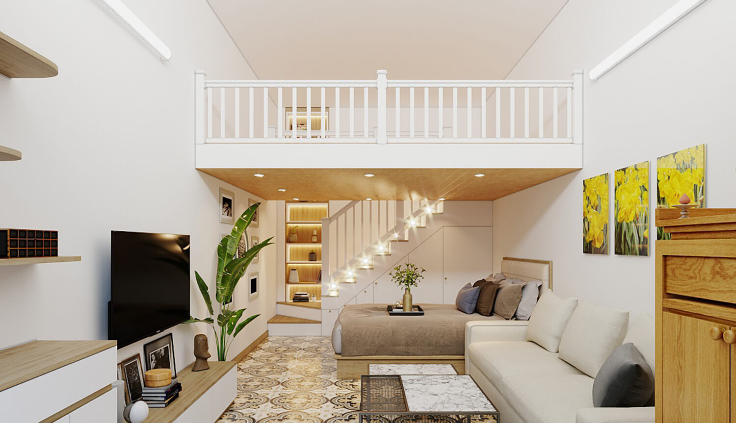 Lý Do Nên Xây Tầng Lửng Và Những Lưu Ý Khi Thiết Kế