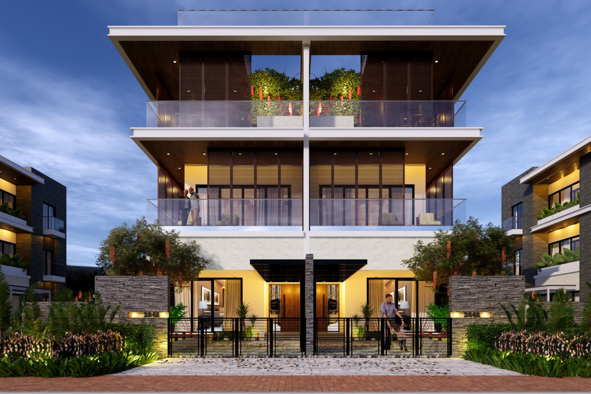 Khám phá biệt thự song lập trong 2025