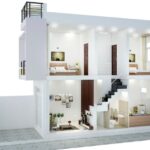 Thiết Kế Nội Thất Nhà Phố 2 Tầng Hiện Đại