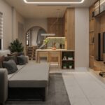 Tối Ưu Diện Tích Với Phòng Khách Liền Bếp 2025