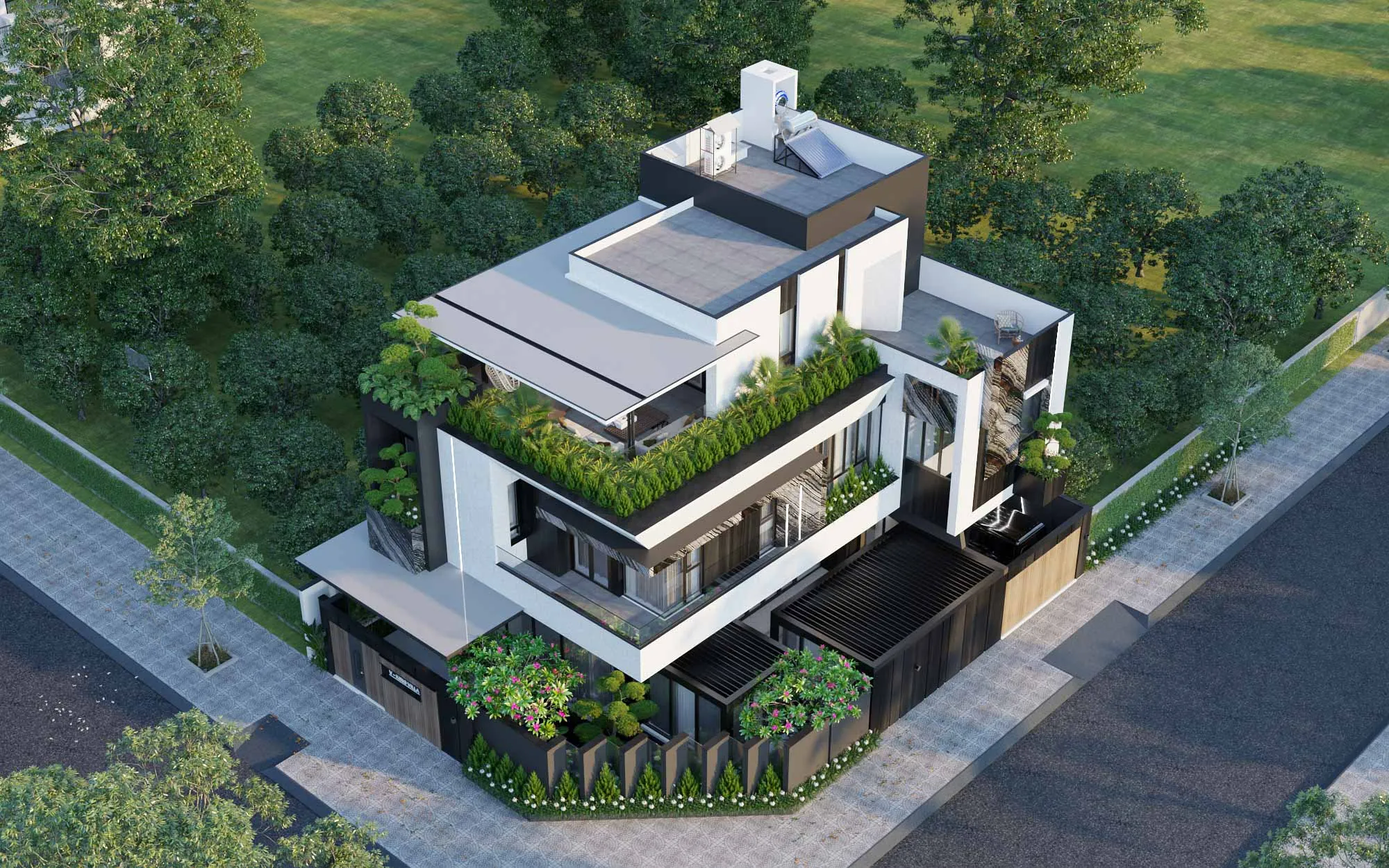 Thiết Kế Villa Đẹp Với Không Gian Xanh 2025