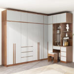 15+ Mẫu Tủ Quần Áo Chữ L Đẹp Sang Trọng