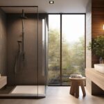 Cabin tắm kính liền mạch: Xu hướng thẩm mỹ đương đại