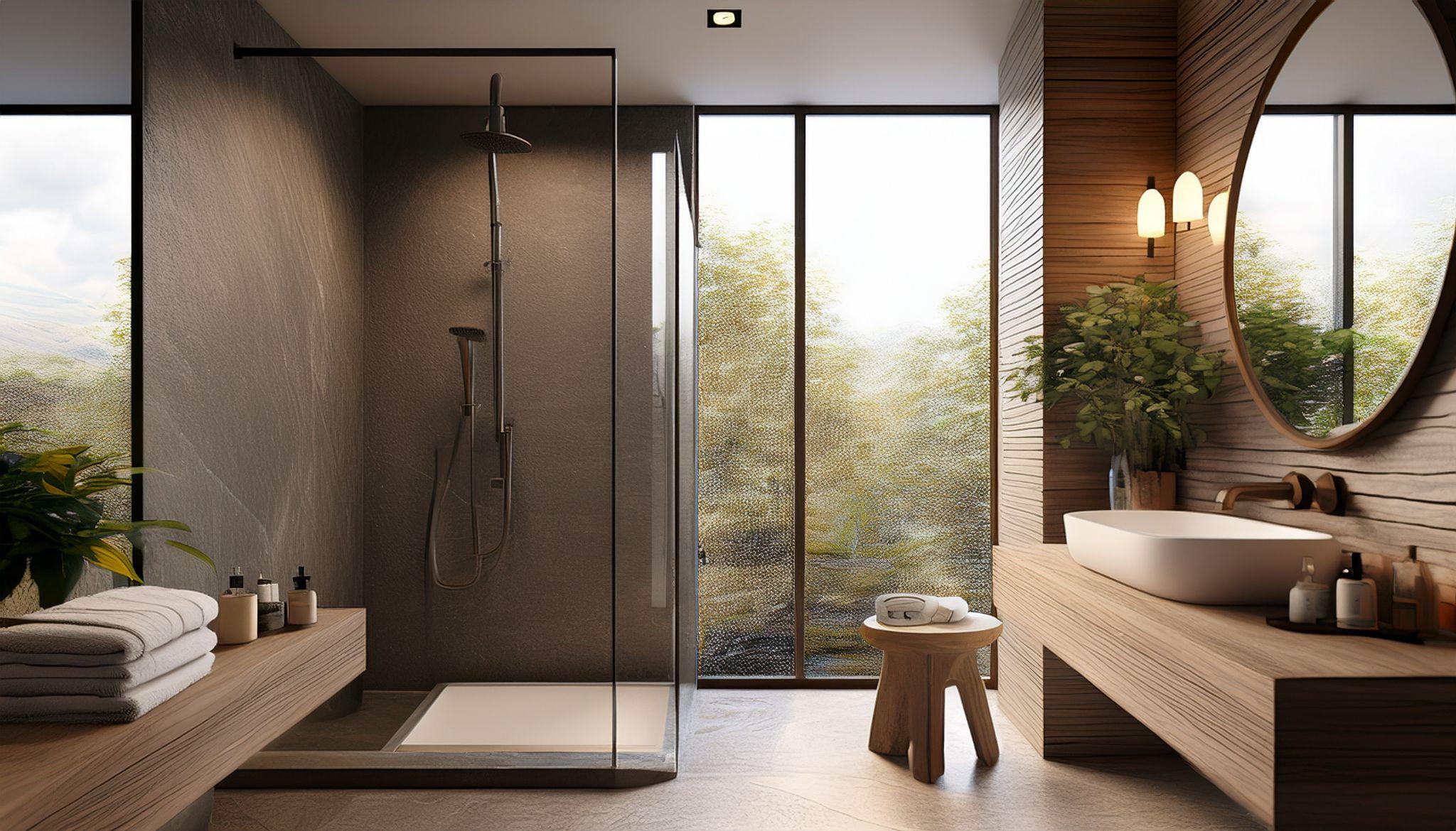 Cabin tắm kính liền mạch: Xu hướng thẩm mỹ đương đại