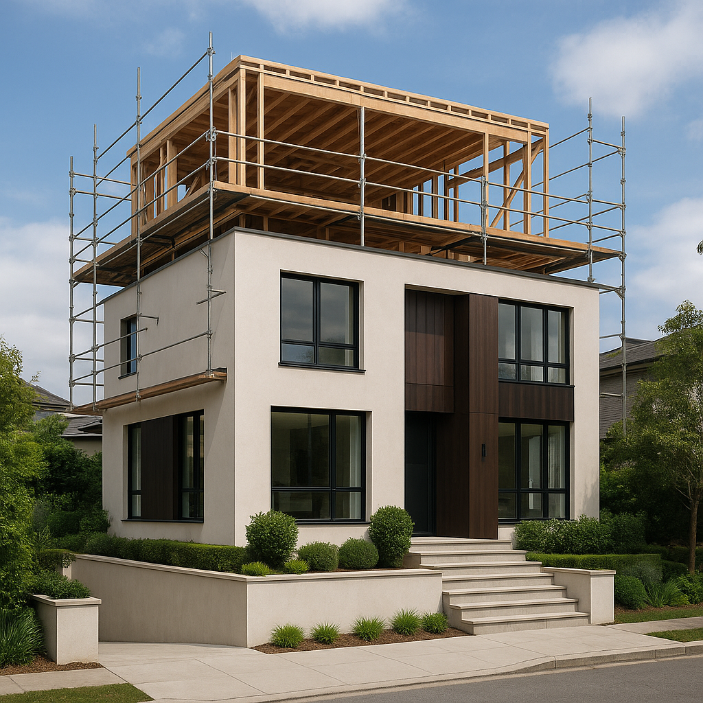 Cải Tạo Nâng Tầng Nhà Phố Bằng Vật Liệu Nhẹ 2025