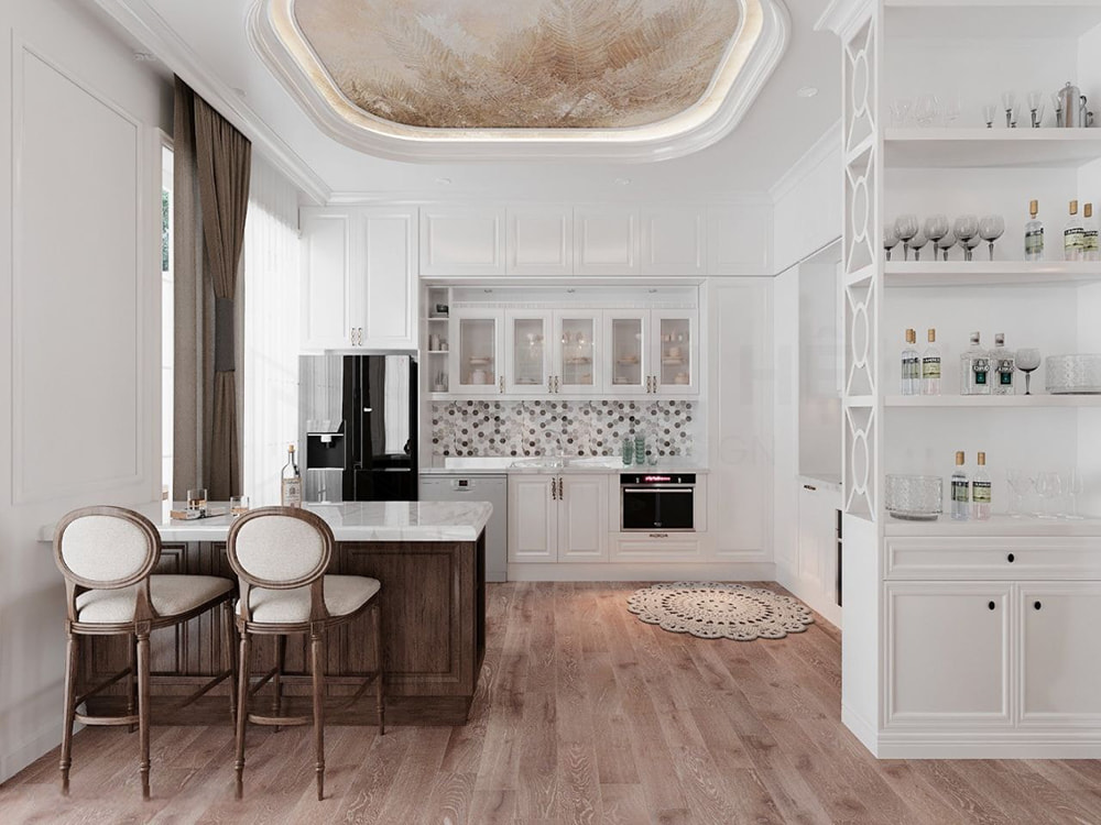 Mẫu Thiết Kế Biệt Thự Pháp Sang Trọng & Đẳng Cấp