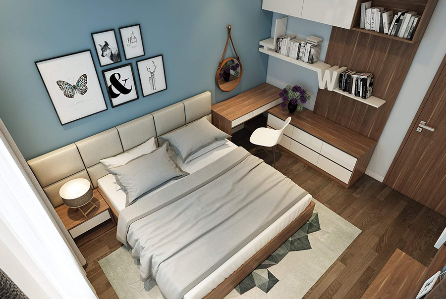 10+ Ý Tưởng Thiết Kế Phòng Ngủ Nhỏ Đẹp, Tiện Nghi