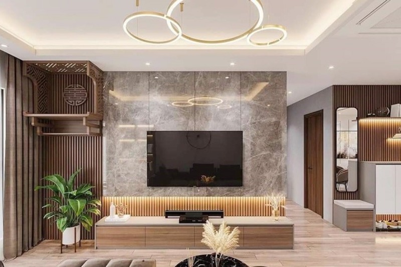20+ Mẫu Vách Tivi Đẹp, Tinh Tế và Phổ Biến Hiện Nay
