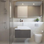 Phòng tắm nhỏ 2m²: Hướng dẫn tối ưu diện tích