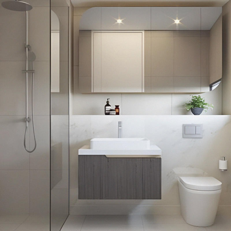 Phòng tắm nhỏ 2m²: Hướng dẫn tối ưu diện tích